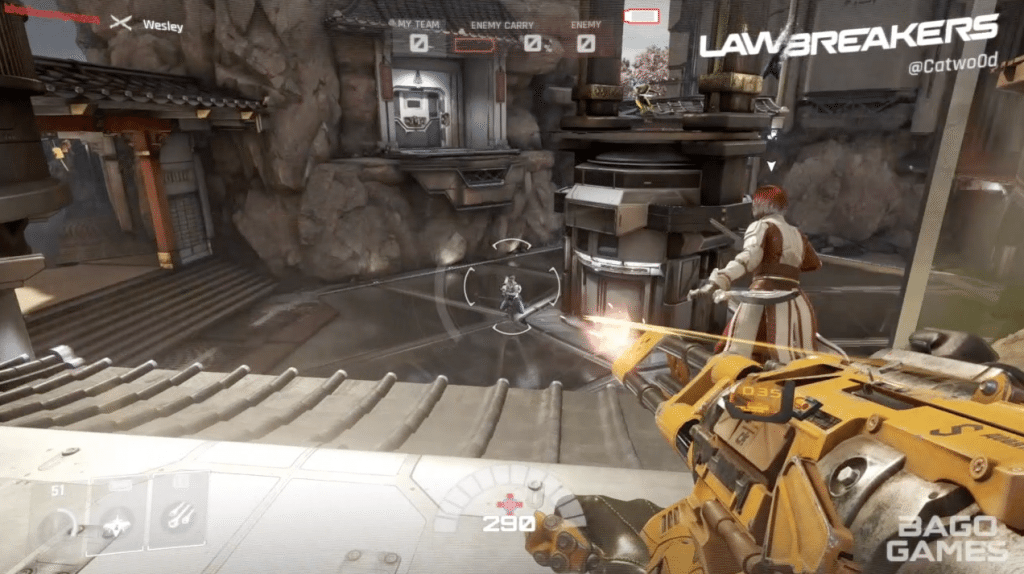 LawBreakers Vanguard Class Detailed In New Trailer