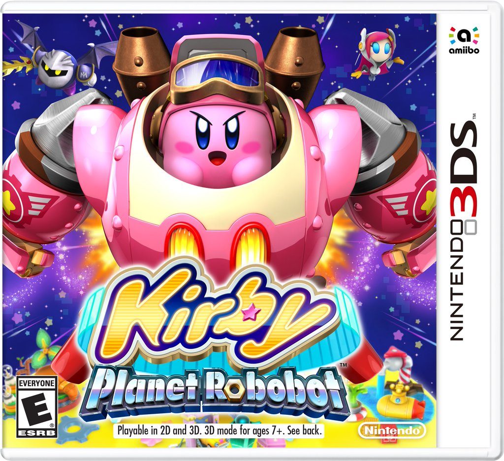 Kirby: Planet Robobot Game & Amiibo Releasing in June