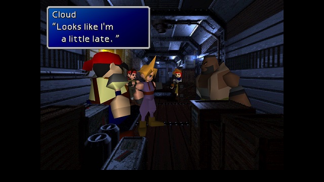 I'm a little late in beating this game. (FINAL FANTASY VII - SQUARE ENIX)