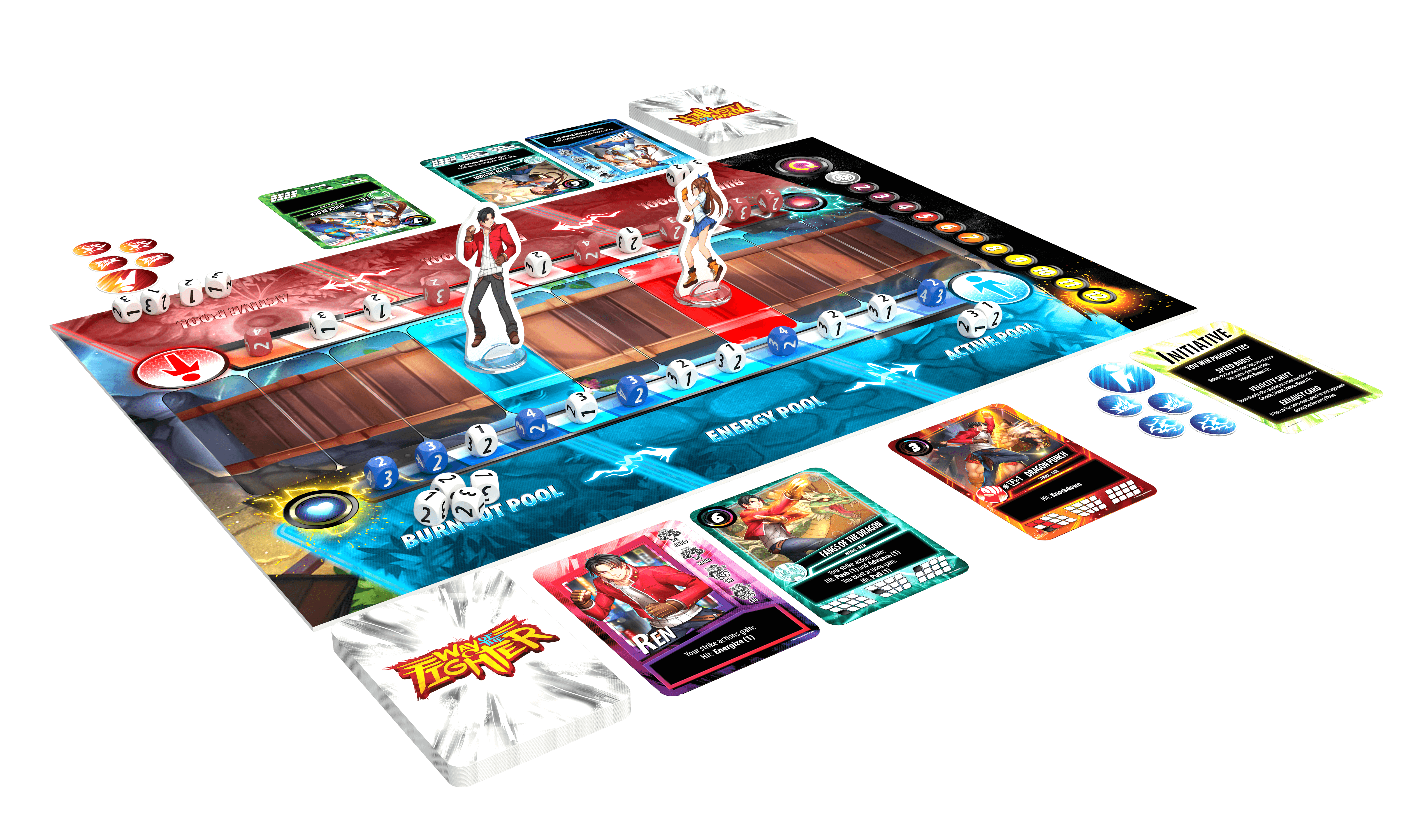 BoardGame Review Way of the Fighter Super Is This Board Game Arcade