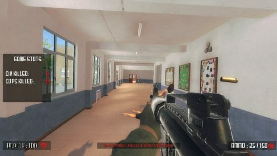 School Shooting Simulator Removed From Steam