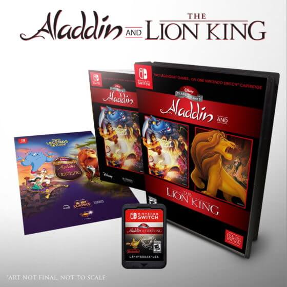 Disney Classic Games: Aladdin and The Lion King will get a Retro Edition on Switch