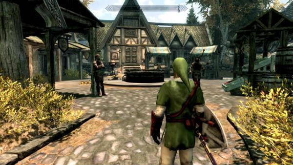 legend of zelda skyrim mods