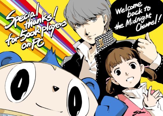 Persona 4 Golden Hits 500,000 Players on Steam