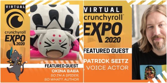 A Q&A Session With Patrick Seitz and Okina Baba For Virtual Crunchyroll Expo