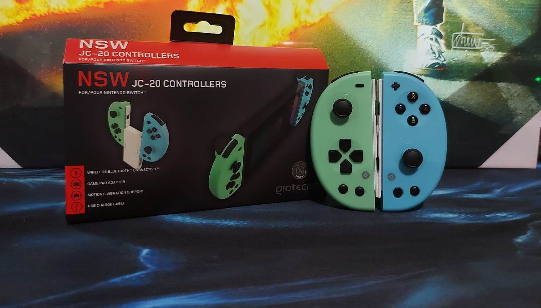 gioteck jc20 switch controller review