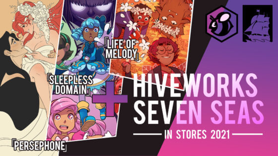 Seven Seas and Hiveworks Comics Partner to Bring Webcomics to Bookstores