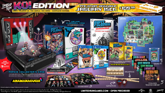 Scott Pilgrim The Game Teams up with Limited Run Games