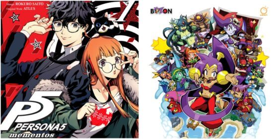 UDON Entertainment Reveals The Art Of Shantae Book and Persona 5: Mementos Mission Manga Release Dates