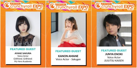 Crunchyroll Announces More Guests, SAKUGAN Premiere, and More for V-CRX