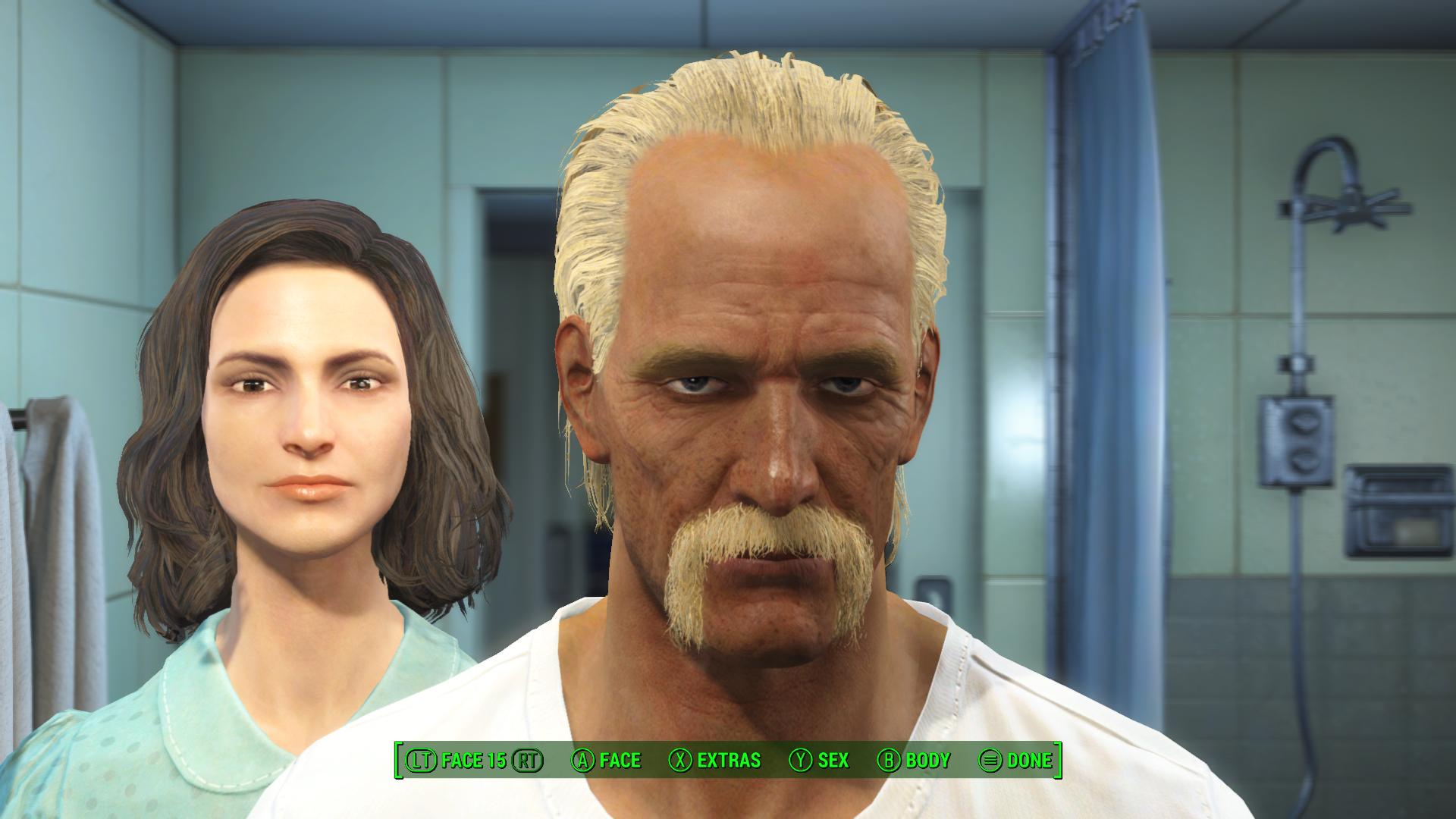 Hulk Hogan Character creation in Fallout 4 